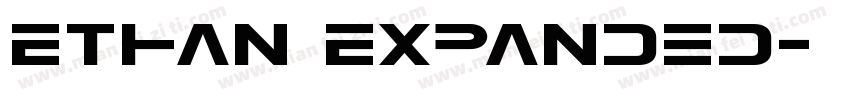 Ethan Expanded字体转换